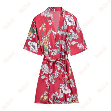 Beach Chiffon kimono cardigan Cover Up Wrap Sun Shirt Fashion Women Blouse shirt 2019 Women Half Sleeve Floral Printed Shirt